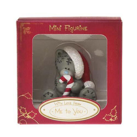 Candy Cane Me to You Bear Mini Figurine £1.79